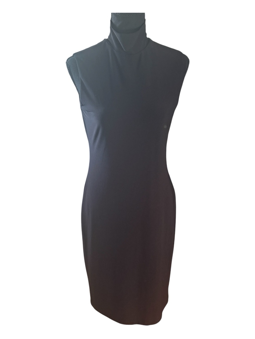 Frank Lyman design Collection mock neck sleeveless knit dress.Size 4. Career